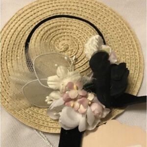 Dollcake Black Beauty Fascinator New Hat Hairpiece